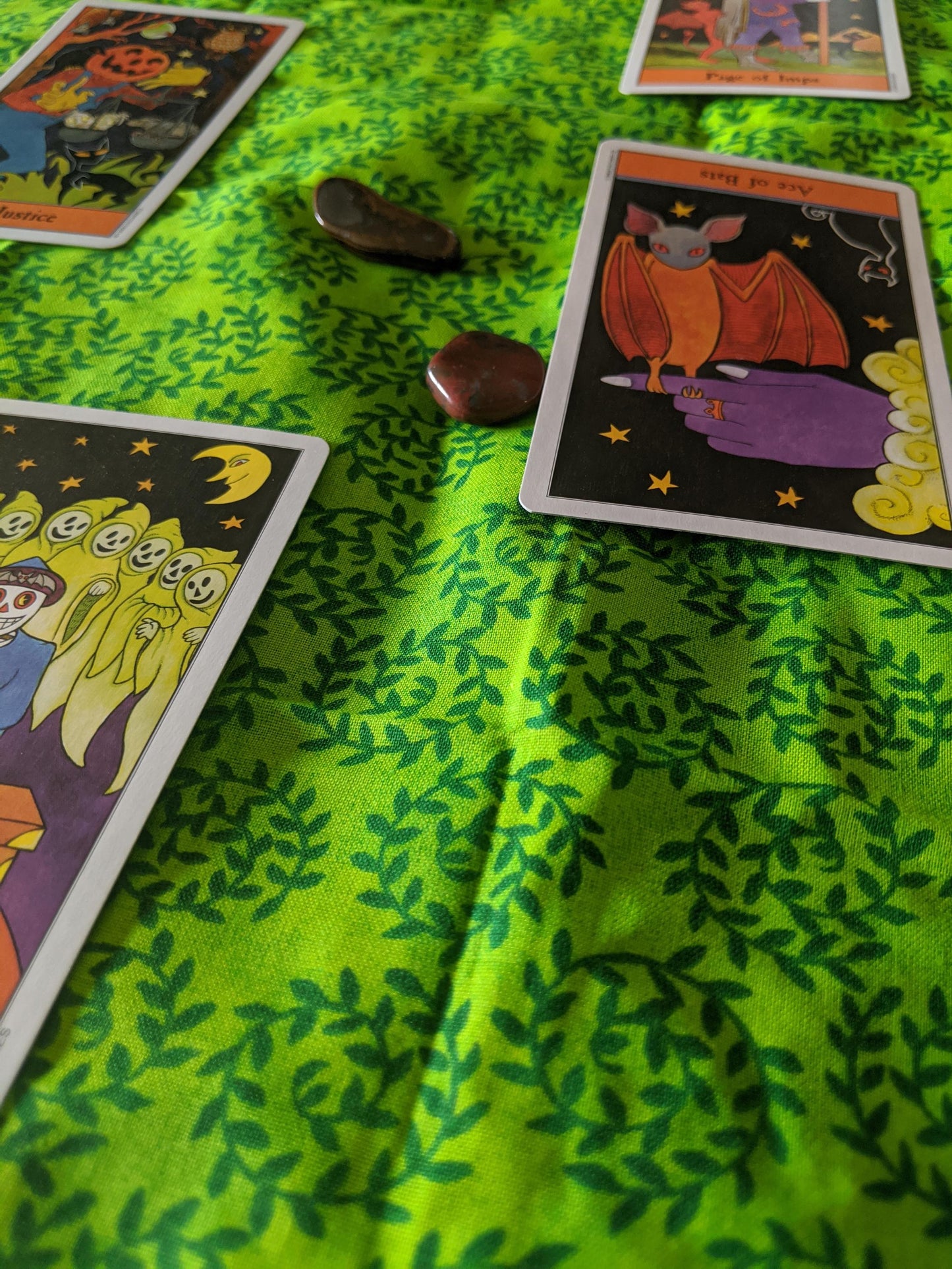 Green Skin Zombie Pinup VouchSafe Tarot Wrap