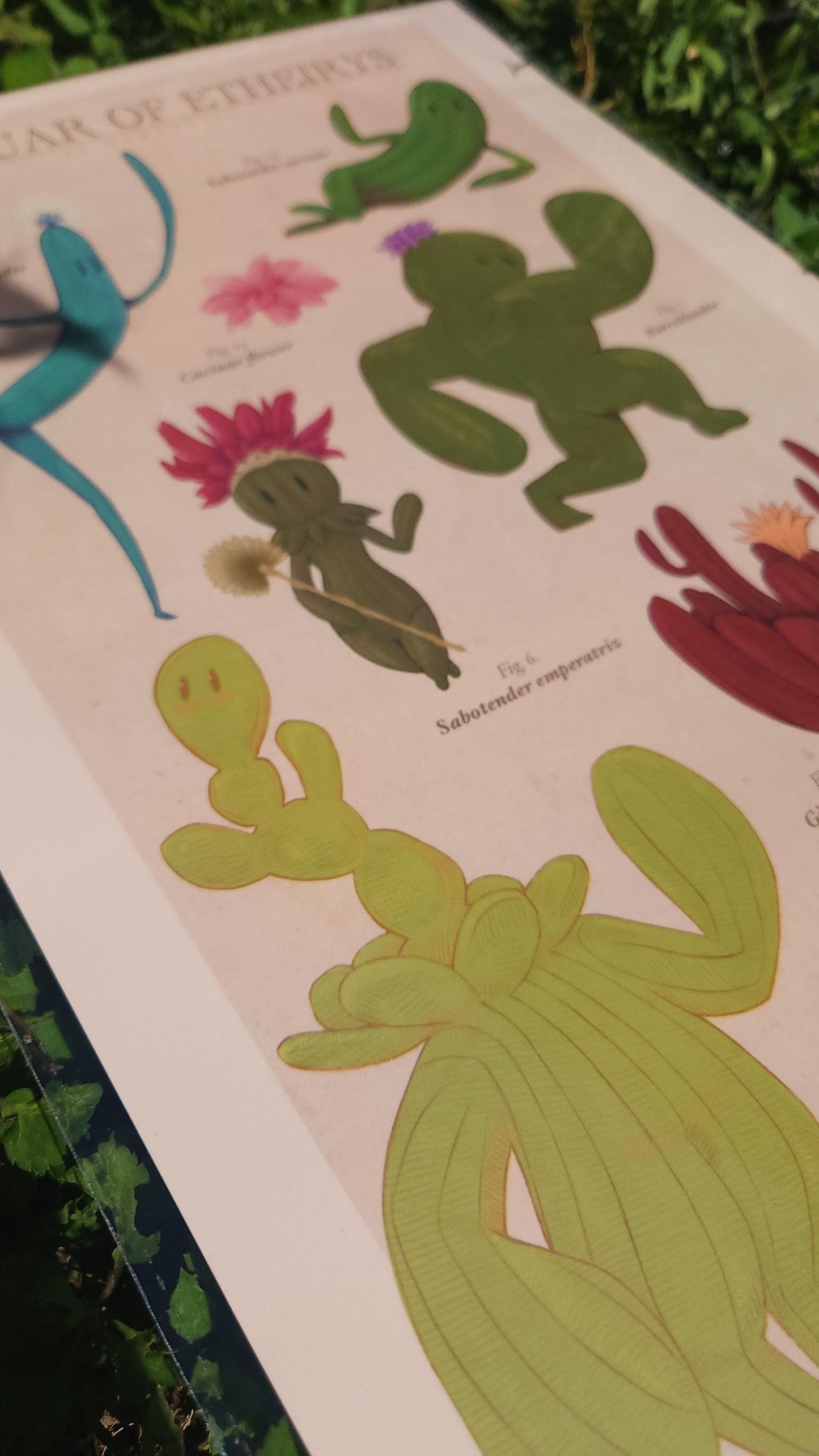 Cactuar of Etheirys Art Print