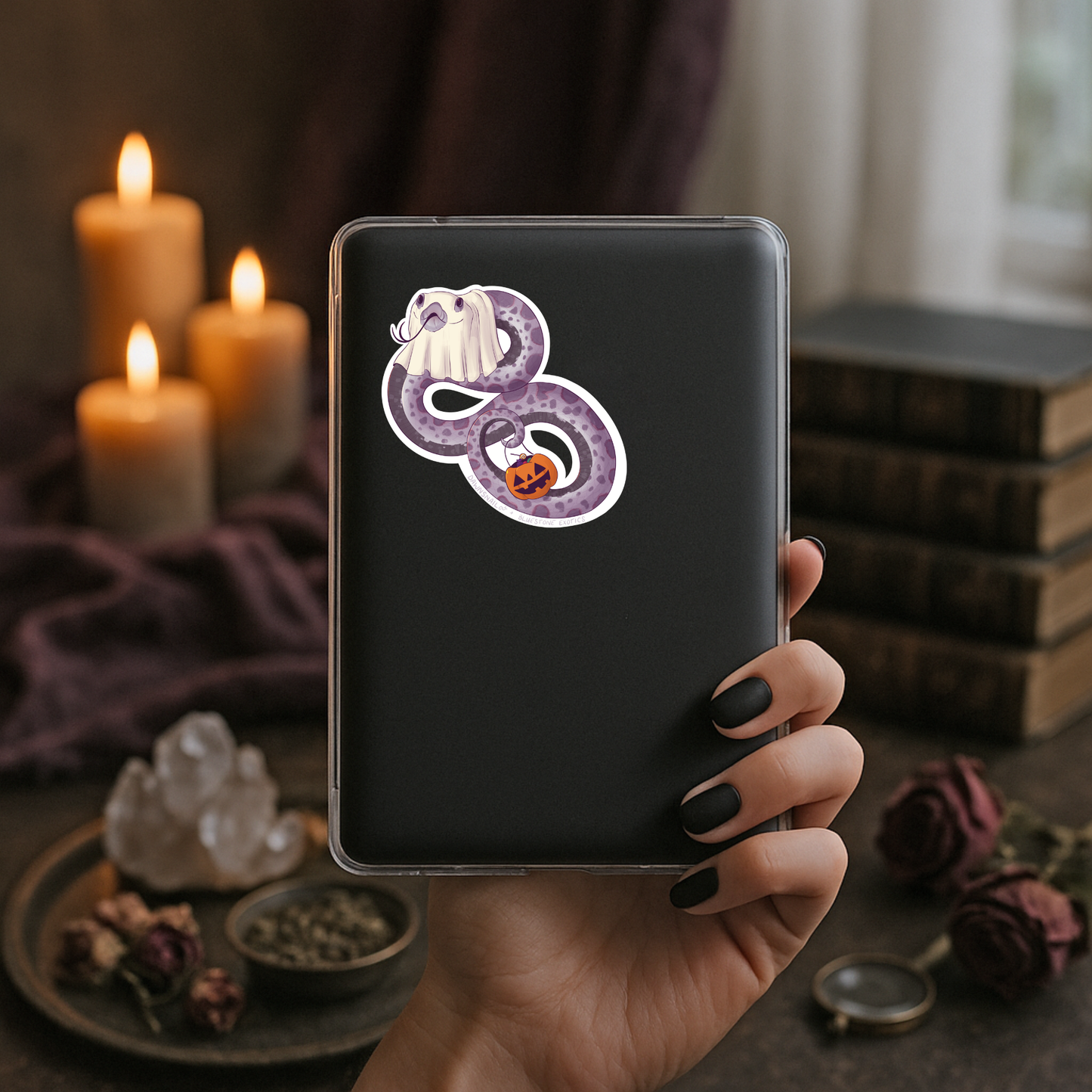Ghost Snake Sticker
