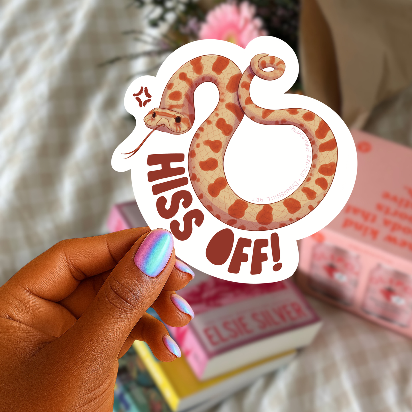 Hiss Off! Vinyl Stickers