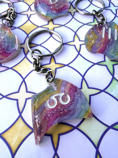 Pride 2025 Rainbow Jobstone Charms