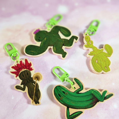 FFXIV Sabotender / Cactuar Keychains