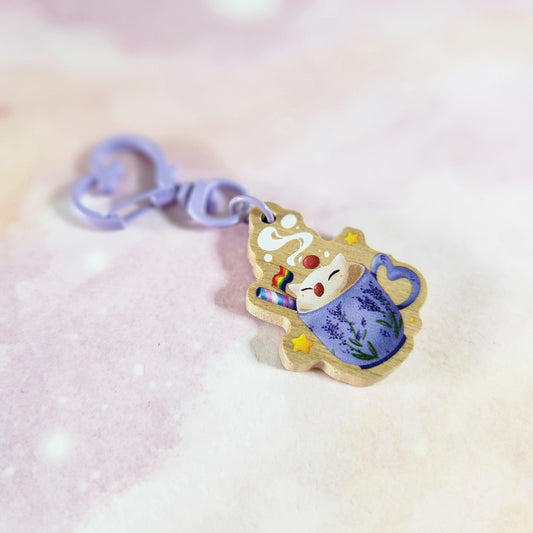 Lavender Mogtea Keychain