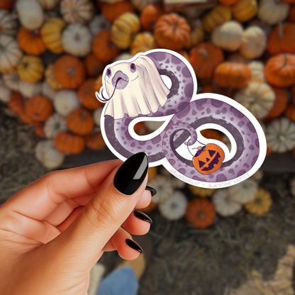 Ghost Snake Sticker