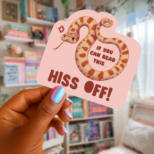 Hiss Off! Bumper Sticker