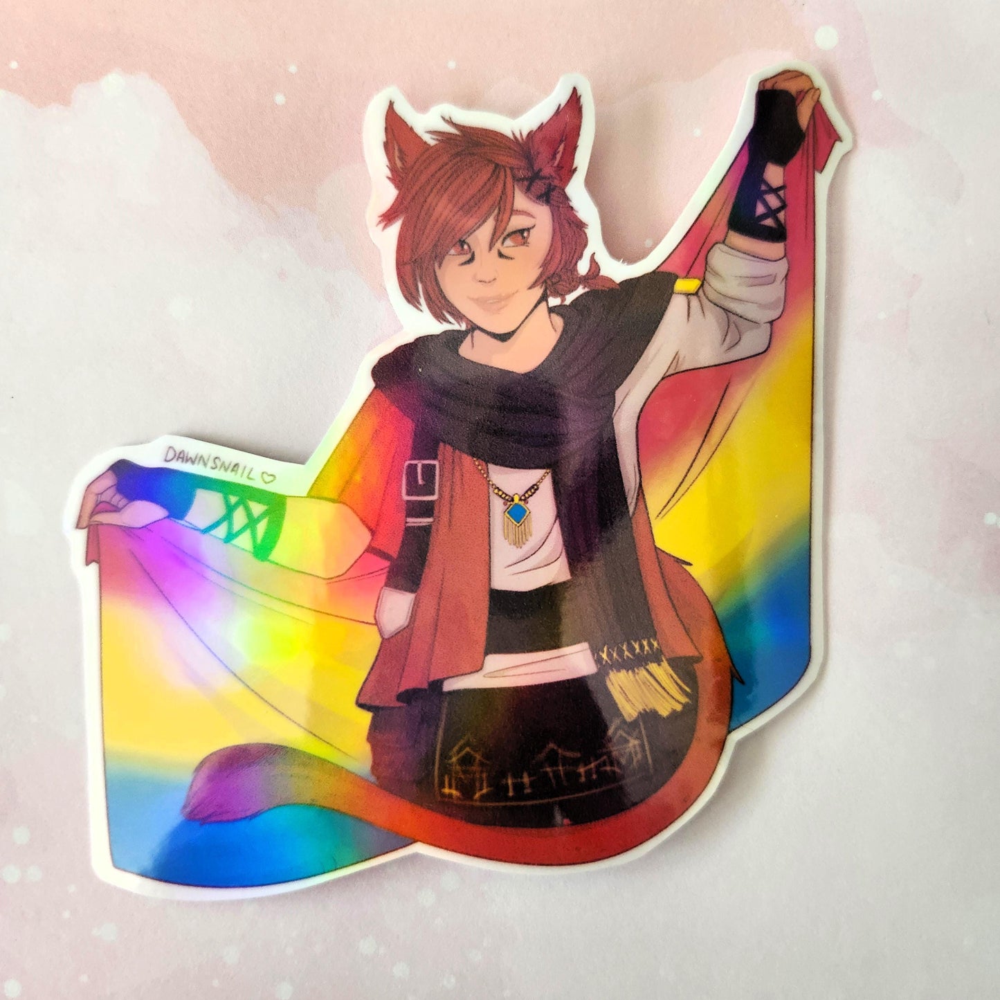 G'raha Tia Pansexual Pride Sticker